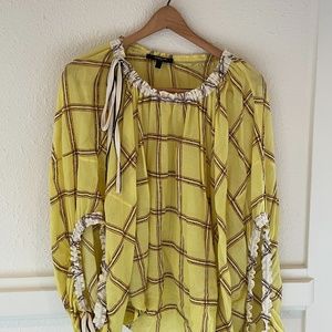 Derek Lam Tie Blouse
